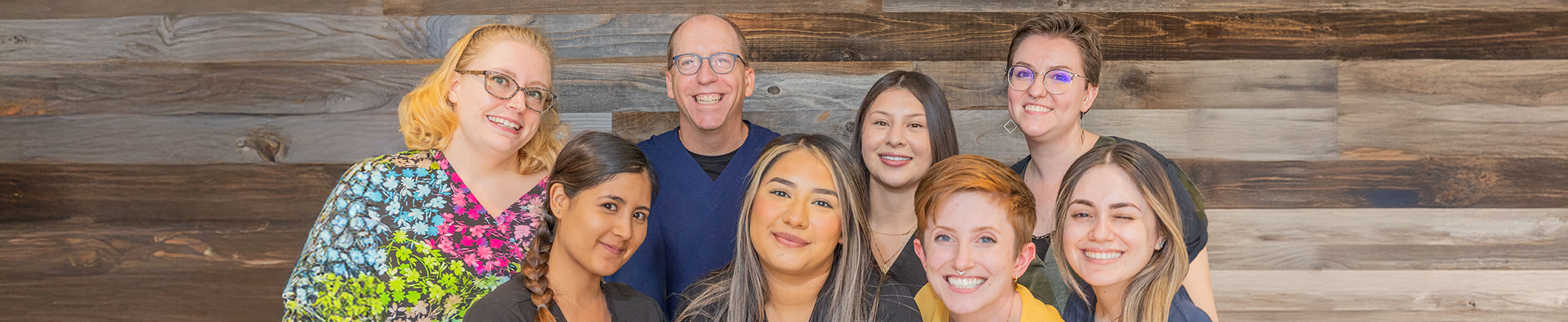 The smiling team at Wash Park Pediatric Dentistry in Denver